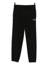 Lacoste Logo-embroidered Track Pants In Black