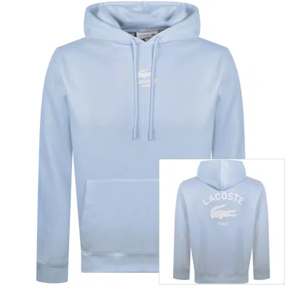 Lacoste Logo Hoodie Blue