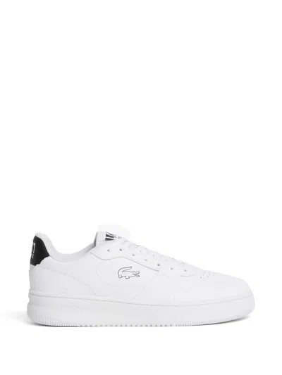 Lacoste Logo Low Top Sneakers In White