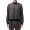 Lacoste Paris Sweatshirt In Black Graphite