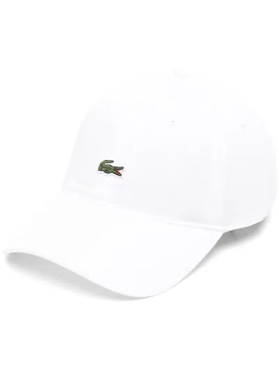 LACOSTE LOGO-PATCH ADJUSTABLE-FIT CAP