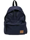 Lacoste Logo-patch Backpack In Blue
