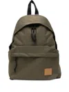 Lacoste Logo-patch Backpack In Green