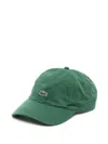 Lacoste Logo-patch Cap In Green