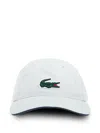 Lacoste Logo-patch Cap In White