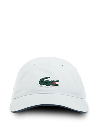 Lacoste Logo-patch Cap In White