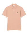 Lacoste Classic Cotton Pique Fashion Polo Shirt In Pink