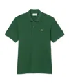 Lacoste Regular-fit Cotton Pima Polo Shir In Green