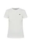 Lacoste Logo-patch Cotton T-shirt In White
