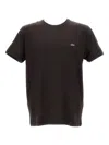 Lacoste T-shirt With Logo In Brown
