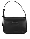 Lacoste Logo-patch Cross Body Bag In Black