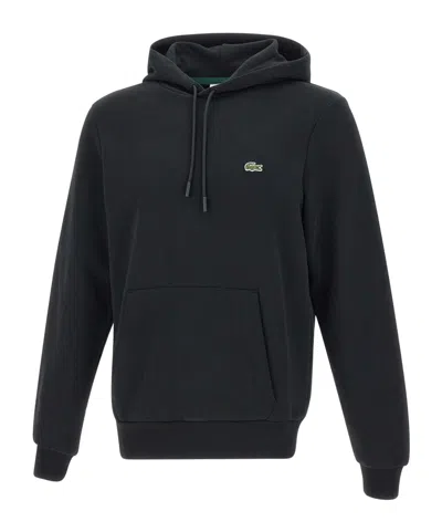Lacoste Cleanly Tailored Neutrals Americane Clothing In Black