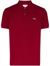 Lacoste 'l.12.12 Original' Polo Shirt In Burgundy
