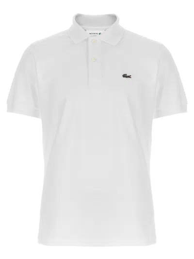 LACOSTE LOGO PATCH POLO SHIRT
