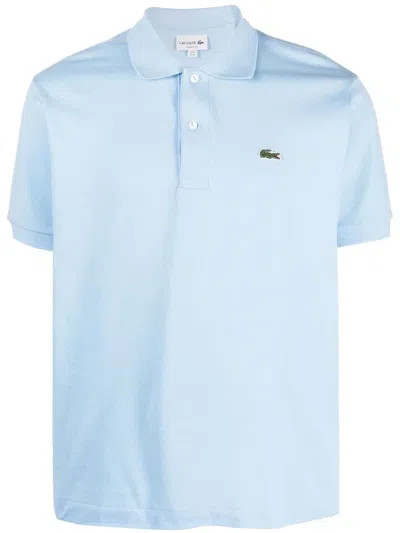 LACOSTE LOGO-PATCH POLO SHIRT