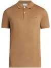 LACOSTE LOGO-PATCH POLO SHIRT