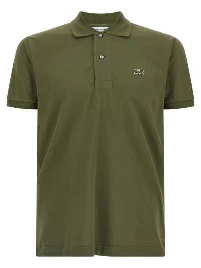 LACOSTE LACOSTE LOGO PATCH POLO SHIRT