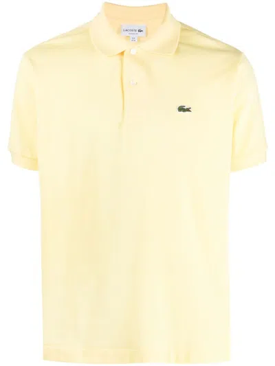 LACOSTE LOGO-PATCH POLO SHIRT