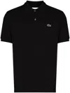 Lacoste Classic Fit Original L.12.12 Polo Clothing In Black