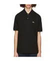 Lacoste Classic Fit Original L.12.12 Polo Clothing In Black