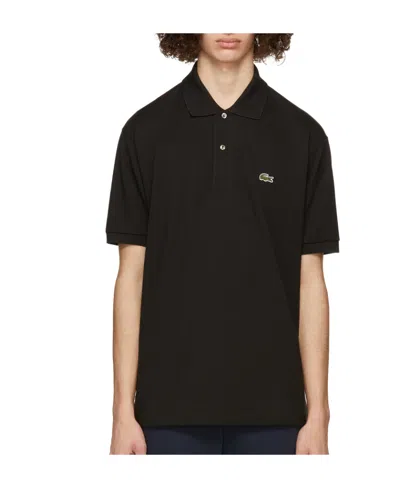 Lacoste Classic Fit Original L.12.12 Polo Clothing In Black