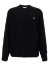 Lacoste Man Sweater Midnight Blue Size L Cashmere, Wool In Black
