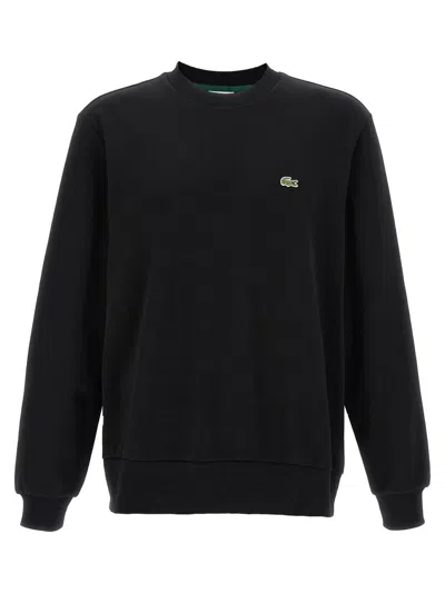 LACOSTE LACOSTE LOGO PATCH SWEATSHIRT