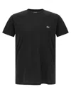 Lacoste Logo Patch T-shirt In Black