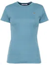 Lacoste Logo-patch T-shirt In Blue