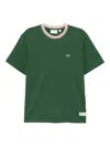 Lacoste Logo-patch T-shirt In Green