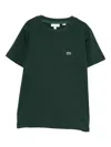 Lacoste Logo-patch T-shirt In Green