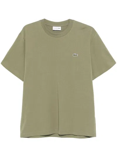 LACOSTE LOGO-APPLIQUÉ T-SHIRT