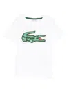 Lacoste Logo-patch T-shirt In White