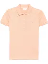 Lacoste Logo-patch Top In Neutrals