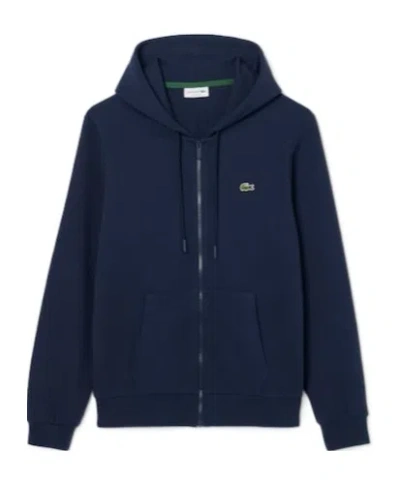 Lacoste Logo Patch Zipped Hoodie