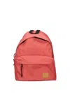 Lacoste Logo-plaque Drawstring Backpack In Pink