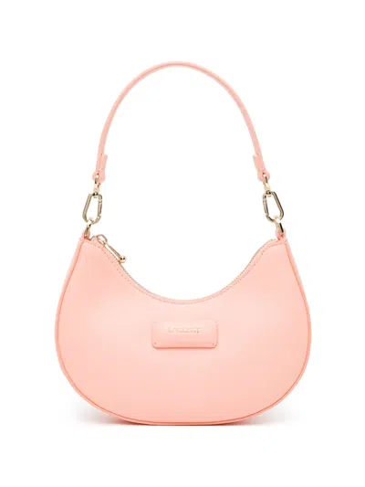 Lacoste Logo Plaque Shoulder Bag In Pink