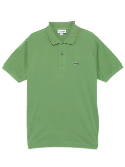 Lacoste Logo Polo In Green