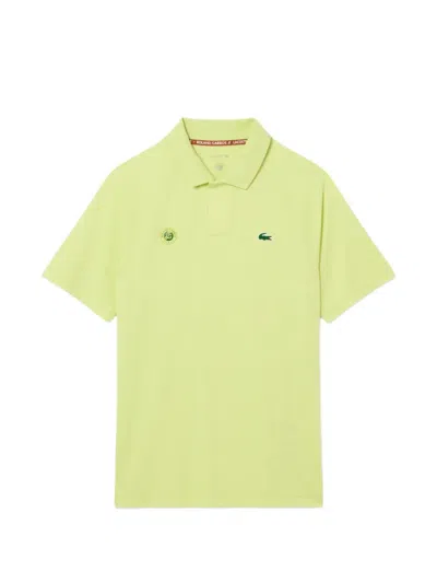 Lacoste Logo Polo Shirt In Green