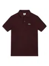 Lacoste Logo Polo Shirt In Red