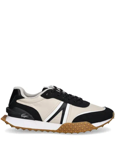 Lacoste Logo-print Sneakers In Neutral