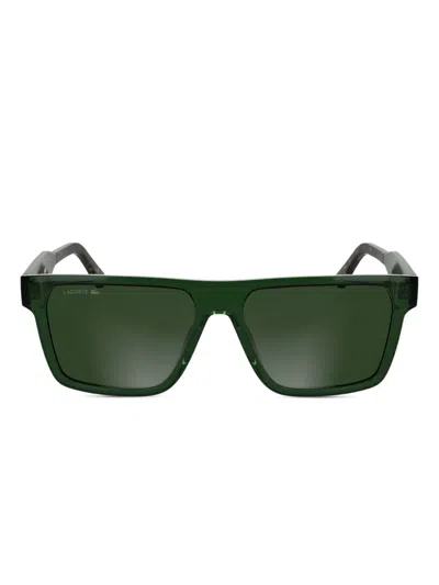 LACOSTE LOGO-PRINT SUNGLASSES