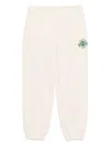 Lacoste Logo-print Sweatpants In Neutrals