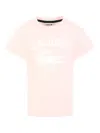 Lacoste Logo-print T-shirt In Pink