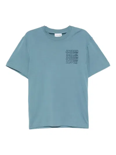 LACOSTE LOGO-PRINT T-SHIRT