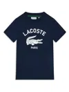Lacoste Logo-print T-shirt In Blue