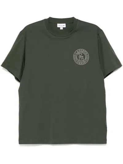 Lacoste Logo-print T-shirt In Green