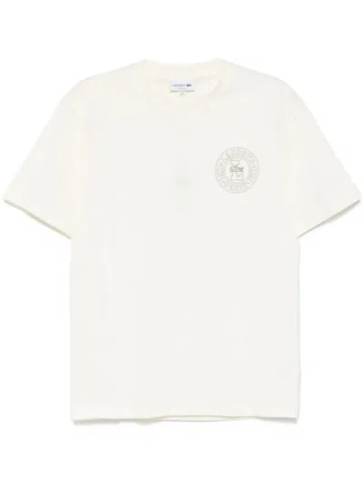 Lacoste Logo-print T-shirt In White