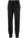 Lacoste Logo-print Track Pants In Schwarz