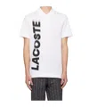 Lacoste White Regular Fit Movement Printed Polo In White